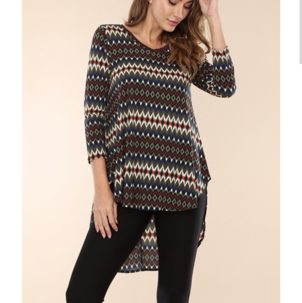 Boutique Style Hi low Top multi color